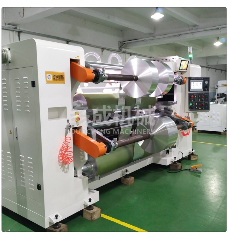 DC-SLM-1850微電腦控制立式鋁箔分切機、銅箔分切機、分剪機、裁切機、分條機