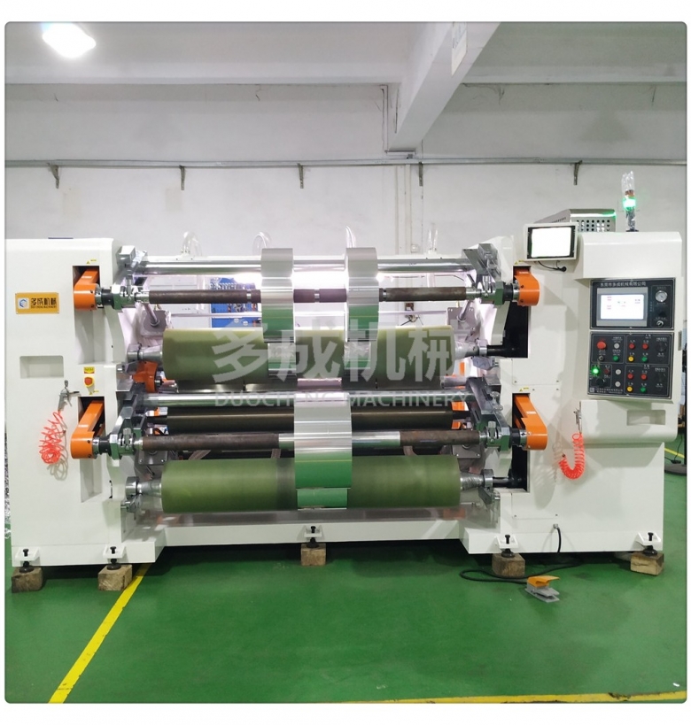 DC-SLM-1850微電腦控制立式鋁箔分切機、銅箔分切機、分剪機、裁切機、分條機